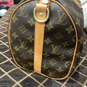 Pre owned letter Crossbody mono bag